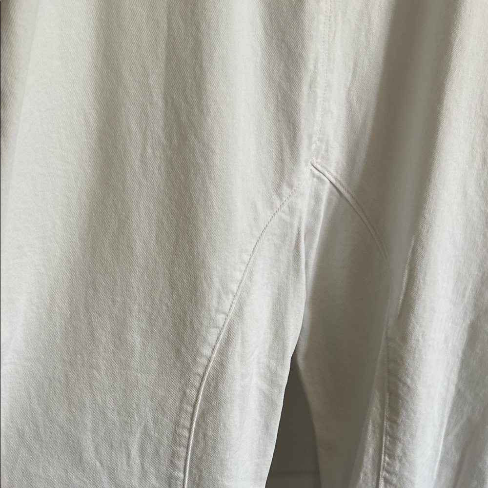 We the Free High Roller White Cotton Overalls Jumpsuit - Picture 8 of 11